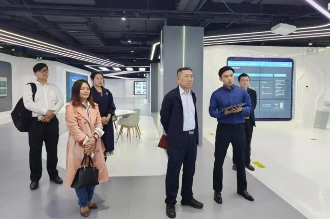 滨海新区区委会主委张尔祥走访会员企业鸿蒙生态科技
